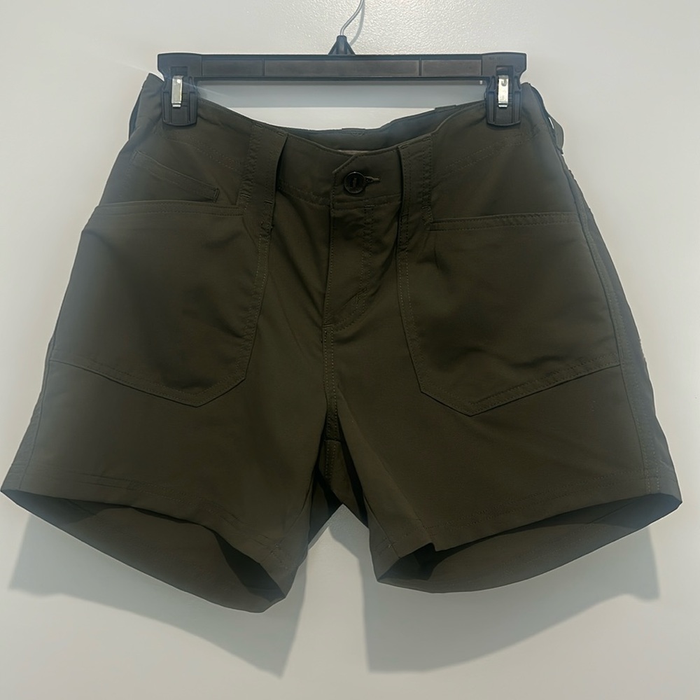 5.11 Tactical women’s green shorts size 4